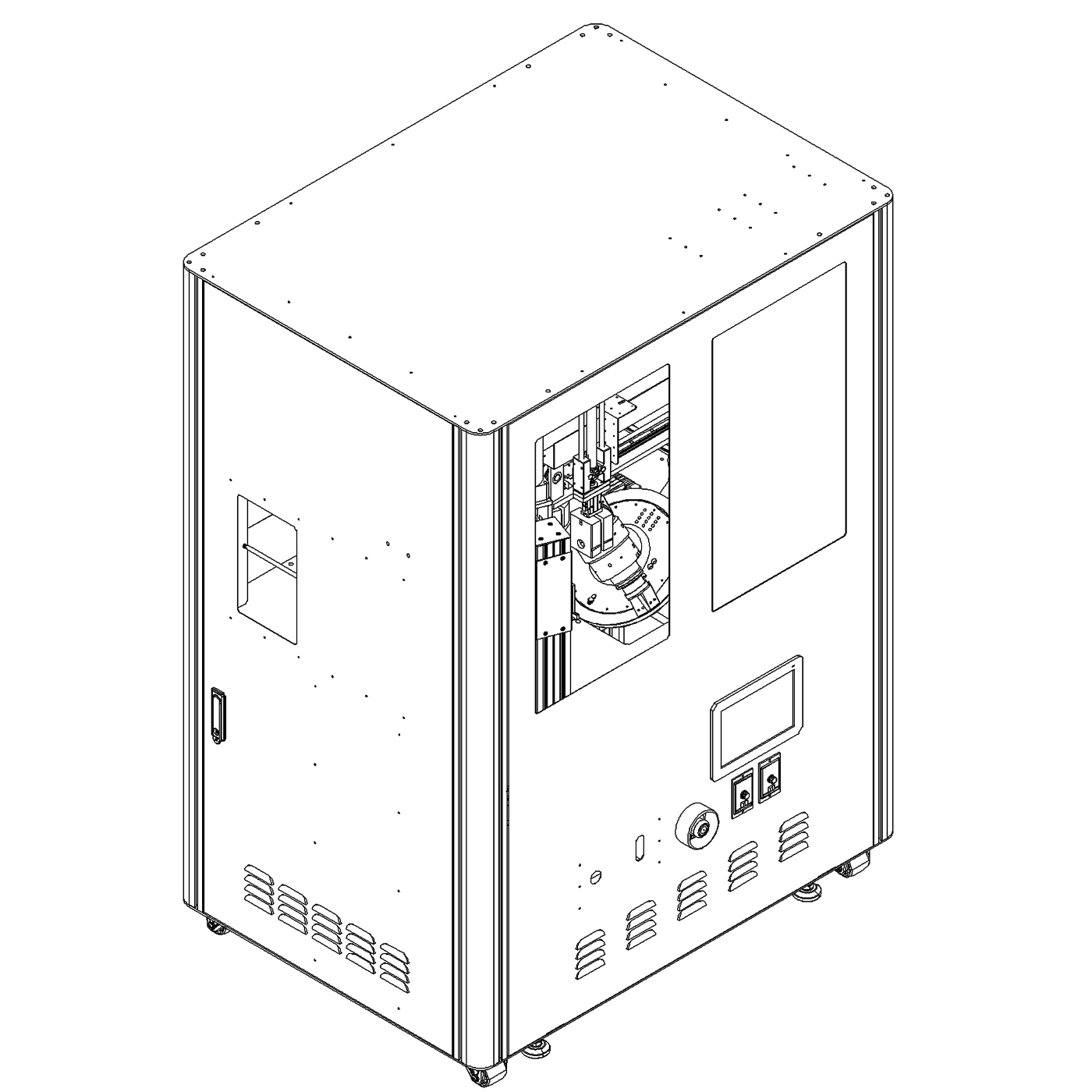 정밀한 화장품 충진과 포장을 위한 스마트 제조 로봇